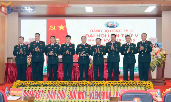 Đại hội Đảng bộ Công ty 35 (Binh đoàn 19) lần thứ V, nhiệm kỳ 2025- 2030
