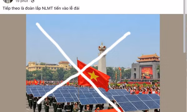Xử lý đối tượng đăng tải thông tin xuyên tạc, sai sự thật liên quan đến Lễ diễu binh