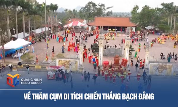 Về thăm cụm di tích chiến thắng Bạch Đằng