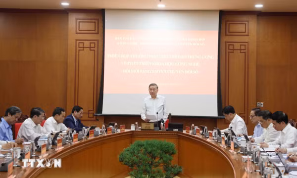Tổng Bí thư: Danh mục công nghệ chiến lược phải giải quyết các bài toán lớn của đất nước