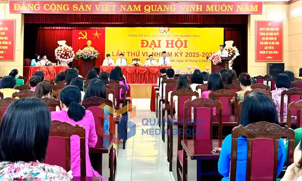 Đại hội Đảng bộ Cơ quan BHXH tỉnh lần thứ VI, nhiệm kỳ 2025-2030