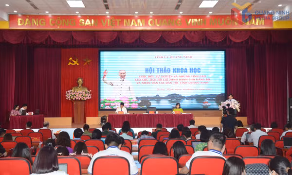 Hội thảo khoa học “Cuộc đời, sự nghiệp và những tình cảm của Chủ tịch Hồ Chí Minh dành cho Đảng bộ và nhân dân các dân tộc tỉnh Quảng Ninh”