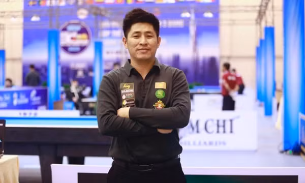 3 tay cơ Việt Nam dự vòng đấu chính giải Billiards carom 3 băng World Cup 2025