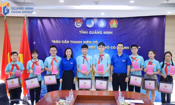 Tỉnh Đoàn Quảng Ninh gặp mặt đại biểu dự Đại hội Cháu ngoan Bác Hồ toàn quốc