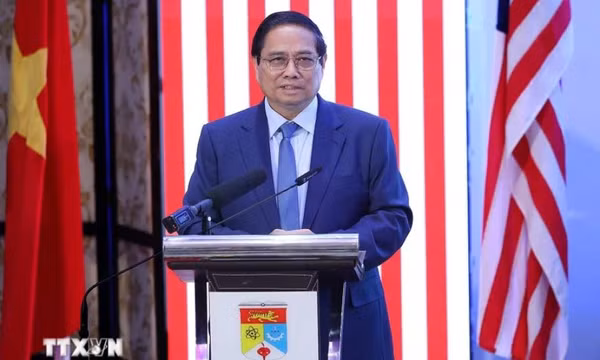 Thủ tướng Phạm Minh Chính phát biểu chính sách tại Đại học Quốc gia Malaysia