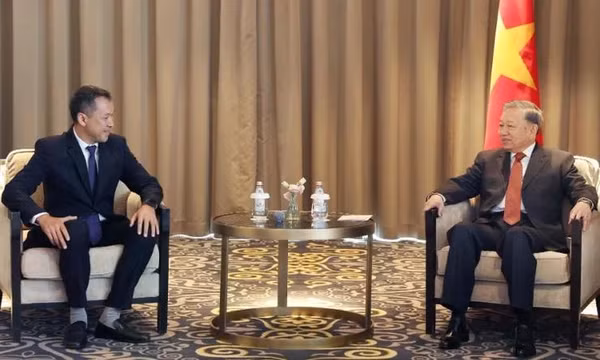 Tổng Bí thư Tô Lâm tiếp lãnh đạo một số doanh nghiệp lớn của Kazakhstan