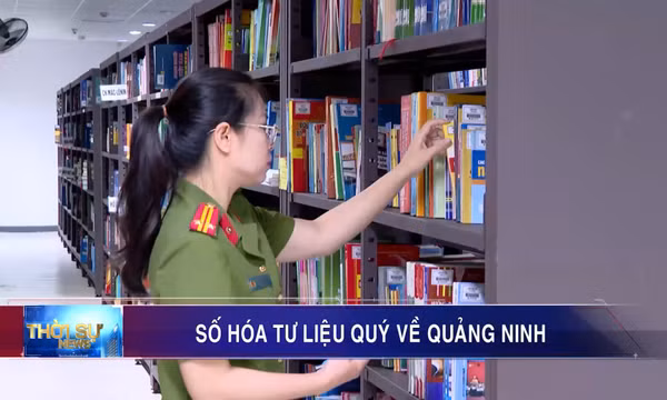 Số hóa tư liệu quý về Quảng Ninh