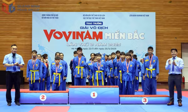 Đoàn Quảng Ninh giành 2 HCV tại Giải Vô địch Vovinam miền Bắc 2025