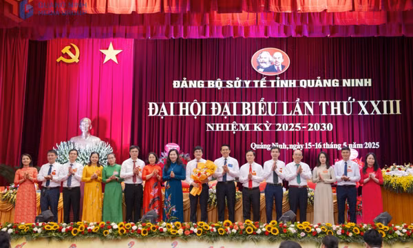 Đảng bộ Sở Y tế tổ chức Đại hội Đại biểu lần thứ XXIII, nhiệm kỳ 2025-2030