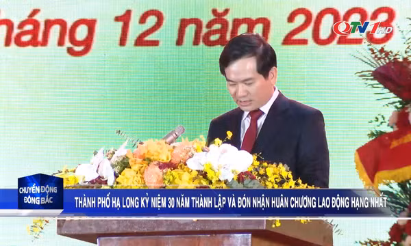 TP Hạ Long kỷ niệm 30 năm Ngày thành lập và đón nhận Huân chương Lao động Hạng Nhất