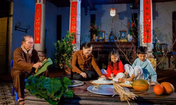 Tái hiện nét đẹp Tết xưa trong ngôi làng cổ 400 năm tuổi ở Hà Nội