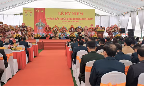 Trung đoàn Tên lửa 213 - 60 năm bảo vệ bầu trời Tổ quốc