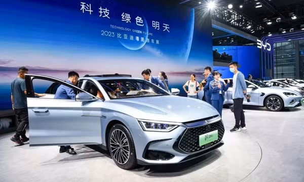 Trung Quốc soán ngôi đầu của Nhật Bản trong xuất khẩu ôtô năm 2023