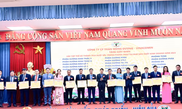 Công ty CP Than Mông Dương tổng kết hoạt động sản xuất kinh doanh năm 2023