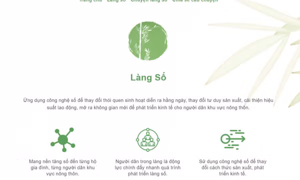 Cẩm nang Làng số mang nền tảng số đến hộ gia đình