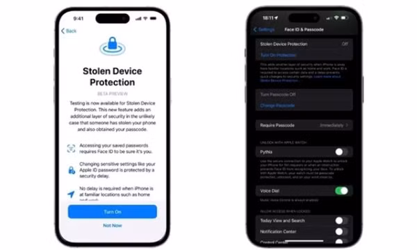 Lỗ hổng trong tính năng chống trộm trên iPhone