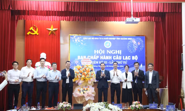 Hội nghị Ban chấp hành CLB Đầu tư và Khởi nghiệp tỉnh nhiệm kỳ III - lần thứ tư