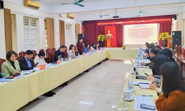 Đoàn ĐBQH tỉnh giám sát tại Sở GD&ĐT