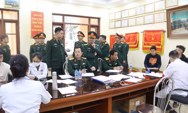 Công tác tuyển quân 2024: Đúng quy trình, đảm bảo dân chủ, công bằng