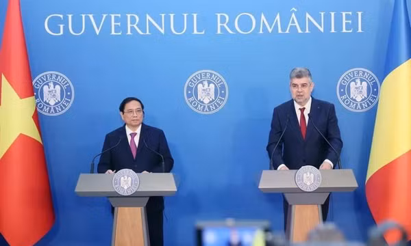 Tạo xung lực mới cho quan hệ hợp tác hữu nghị truyền thống Việt Nam-Romania