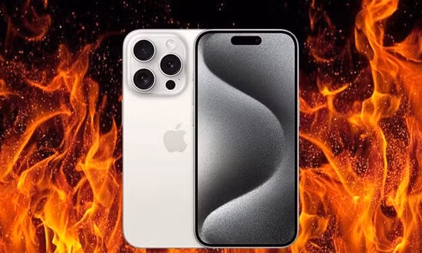 Phải làm gì khi iPhone 15 bị nóng lên đến hơn 40 độ C?