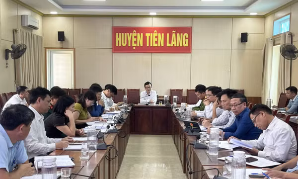 Nhận 63,7% tín nhiệm thấp, chủ tịch huyện ở Hải Phòng xin thôi chức