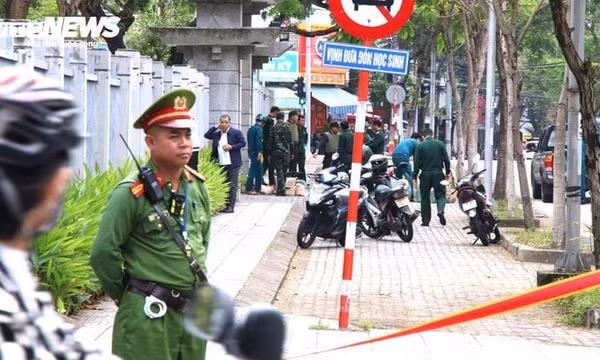 Phát hiện vật thể lạ, một trường học ở Đà Nẵng bị phong tỏa