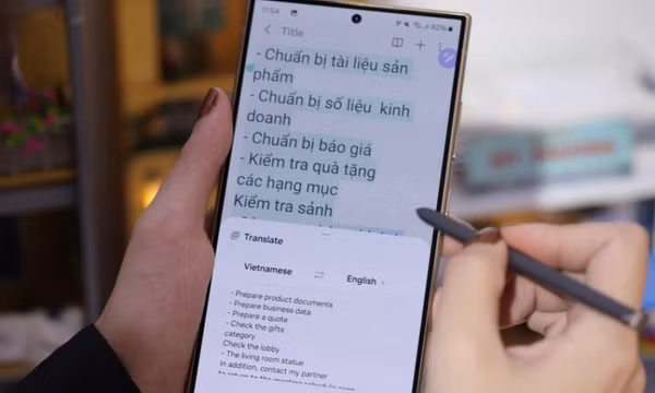 Từ bánh mì chuyển ngữ của Doraemon đến AI trên Samsung Galaxy S24