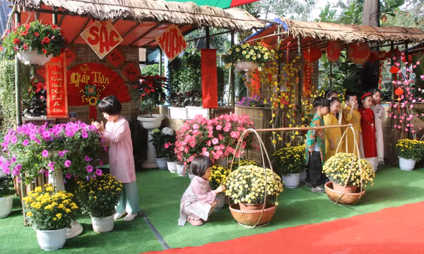Độc đáo không gian Tết xưa