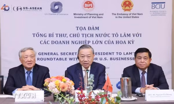 Mong muốn doanh nghiệp Hoa Kỳ vươn lên thành nhà đầu tư lớn nhất tại Việt Nam