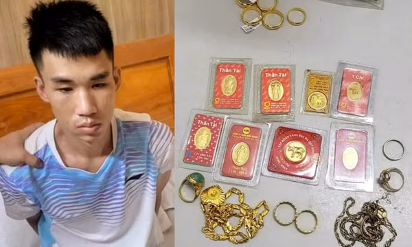 Chân tướng kẻ trộm 5 cây vàng ở Vĩnh Phúc