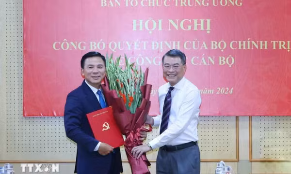 Đồng chí Đỗ Trọng Hưng giữ chức Phó Trưởng Ban Tổ chức Trung ương