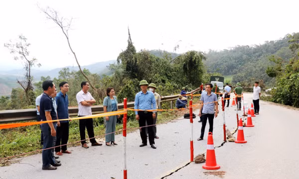 Rút lệnh báo động số 2 trên triền sông Cầu, mở đường tạm nối Bắc Giang - Quảng Ninh