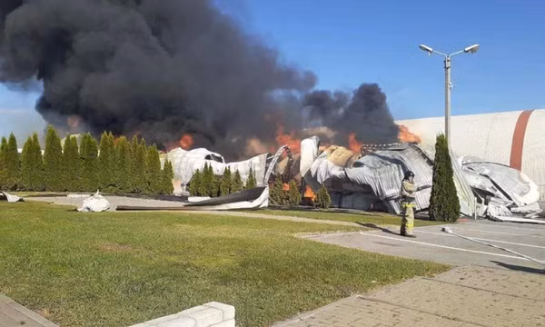 Latvia triệu Đại biện lâm thời Nga liên quan vụ UAV rơi trên lãnh thổ NATO