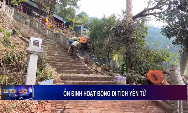 Ổn định hoạt động di tích Yên Tử