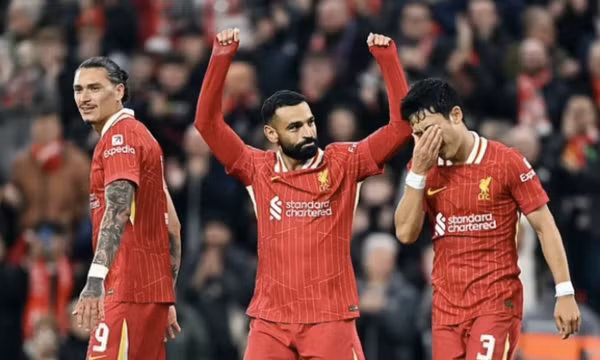 Liverpool thắng trận đậm nhất dưới thời Arne Slot