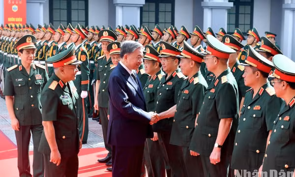 Tổng Bí thư, Chủ tịch nước Tô Lâm thăm và làm việc với Tổng cục II, Bộ Quốc phòng