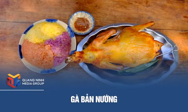 Gà bản nướng