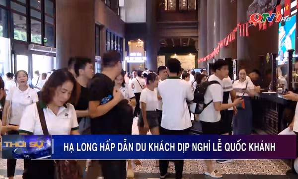 Hạ Long hấp dẫn du khách dịp nghỉ lễ Quốc khánh