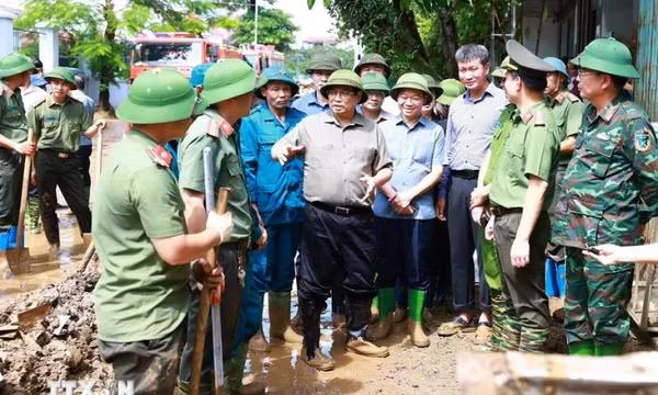 Ban hành 6 nhóm nhiệm vụ, giải pháp trọng tâm khắc phục hậu quả bão số 3