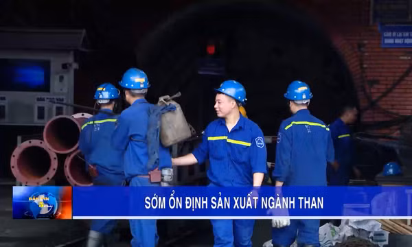 Ngành Than sớm ổn định sản xuất 
