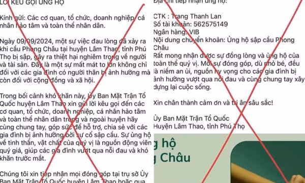 Cảnh giác với hình thức lừa đảo kêu gọi từ thiện để trục lợi