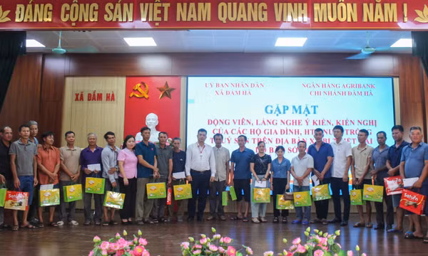 Đầm Hà: Gặp mặt, động viên các hộ NTTS bị thiệt hại do bão số 3