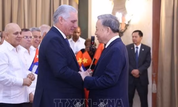 Tổng Bí thư, Chủ tịch nước Tô Lâm gửi Điện cảm ơn Bí thư Thứ nhất, Chủ tịch Cuba Miguel Díaz-Canel Bermúdez