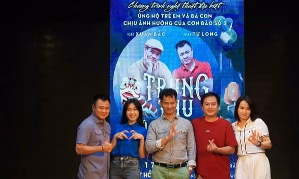 Chương trình nghệ thuật đặc biệt “Trung thu không xa cách” ủng hộ đồng bào vùng bão, lũ