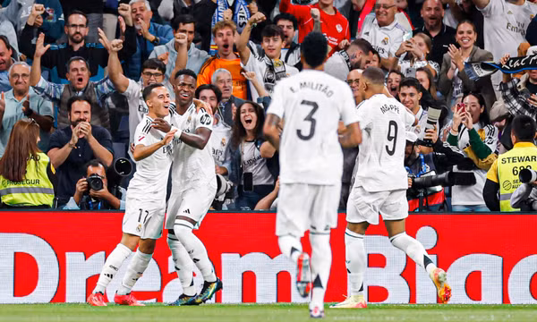 Mbappe lập công, Real Madrid thắng hú vía