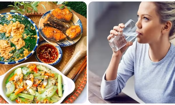 Vì sao không nên uống nước ngay sau khi ăn?
