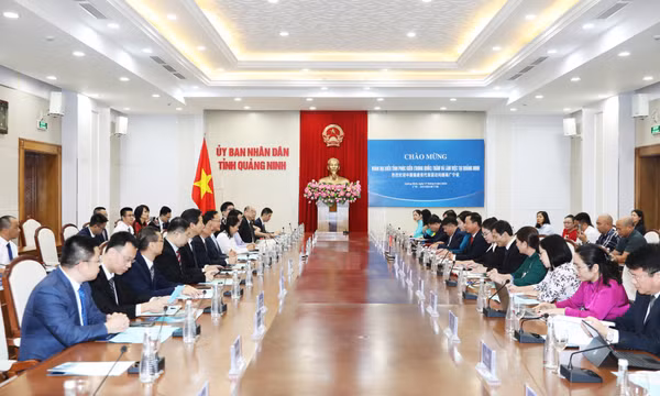 Đoàn đại biểu tỉnh Phúc Kiến, Trung Quốc thăm và làm việc tại Quảng Ninh