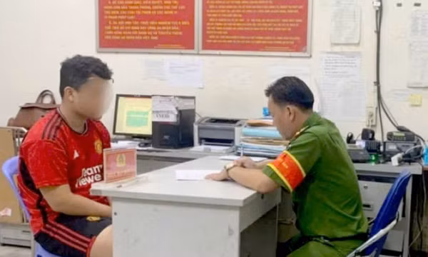 Nam thanh niên cầm cố xe máy lấy tiền trả nợ rồi hoang báo bị cướp