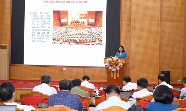 Huyện ủy Đầm Hà quán triệt, triển khai kế hoạch đại hội Đảng các cấp, nhiệm kỳ 2025-2030